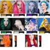 EBANKU Temporary Hair Chalk Comb, 10 Color Washable Hair Chalk Set for Girls Kids Gifts on Cosplay DIY Halloween Christmas Day Birthday Party