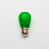 EZLS Green S14 LED Bulb - S14 Transparent 16 Led's - Green Patio String Bulb