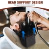 Noverlife Shampoo Bowl Neck Rest, Comfortable Hair Salon Rubber Cushion Shampoo Sink Gel Neck Pad, Professional Hair Washing Neck Pillow Support for Home Salon, Beauty Salon, Barbershop, Hair SPA