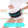 SIYWINA Maternity Belt Pregnancy Support Belt Bump Band Abdominal Support Belt Belly Back Bump Brace Strap