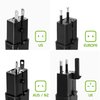 Dual Universal USB Adapter Works for Motorola Moto G Stylus 2021 for Worldwide Power and Travel Between US/EU/CN/AUS/NZ/UK