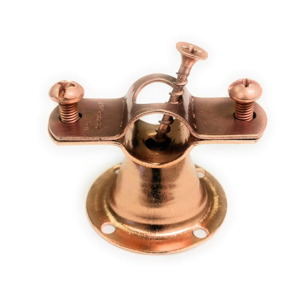 ICS Industries - 1/2" COPPER COATED BELL PIPE HANGER (25 PACK)