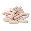 uxcell 0.31"x1.18"(8x30mm) Wooden Dowel Pin Wood Kiln Dried Fluted Beveled Hardwood 20pcs