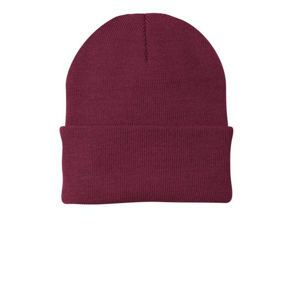 Port & Company - Knit Cap. CP90 Maroon