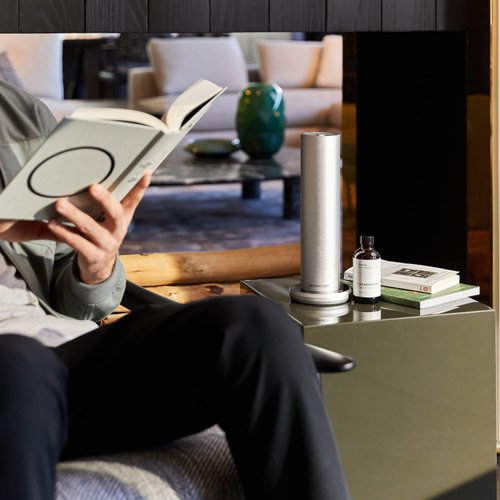 AromaTech Santal Aroma Essential Oil Blend, Aromatherapy Diffuser Oil with Patchouli and Cedarwood for Diffuser, Humidifier - 0.3 fl oz, 10 mL