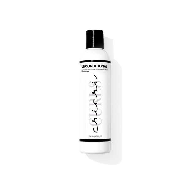 Cricri Curls Unconditional Protein Hair Treatment for Curly Hair, Deep Conditioning Formula for Strength & Repair, Paraben Free, Sulfate Free, 8 oz