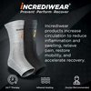 Incrediwear Ankle Sleeve – Ankle Brace for Joint Pain Relief, Sprained Ankle Support, Arthritis, Inflammation Relief, and Circulation, Ankle Support for Women and Men (Black, Small/Medium)