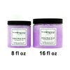 The Soap Exchange Sea Salt Body Scrub - Lavender Scent - Hand Crafted 8 fl oz / 240 ml Natural Artisan Skin Care, Shea Butter, Exfoliate, Moisturize, & Protect. Made in the USA.