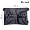 COMICFS Makeup Brush Bag A1 Professional Cosmetic Holder 28 Pockets Organizer Apron with Artist Belt Strap/Belt Light Weight