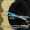 HIGH GODO Demon Slayer Sword Building Set, 40in Hashibira Inosuke Dual-Sword Set with Stand, Cosplay Anime Katana Sword Building Blocks, Collectible Gifts for Kids and Adults 8-12 (838 PCS)