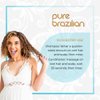 PURE BRAZILIAN Anti Frizz Daily Shampoo & Conditioner - Salt-Free & Color Safe Shampoo & Conditioner Enriched With Keratin, Argan Oil, and Acai (13.5 Ounce / 400 Milliliter)