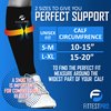 Fittest Pro Calf Compression Sleeves and Leg Wraps for Shin Splint Support, Pain Relief for Running, Basketball, Cycling, Maternity