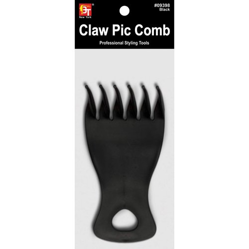 BT Plastic Comb (Black) Claw Pic Comb (Claw)