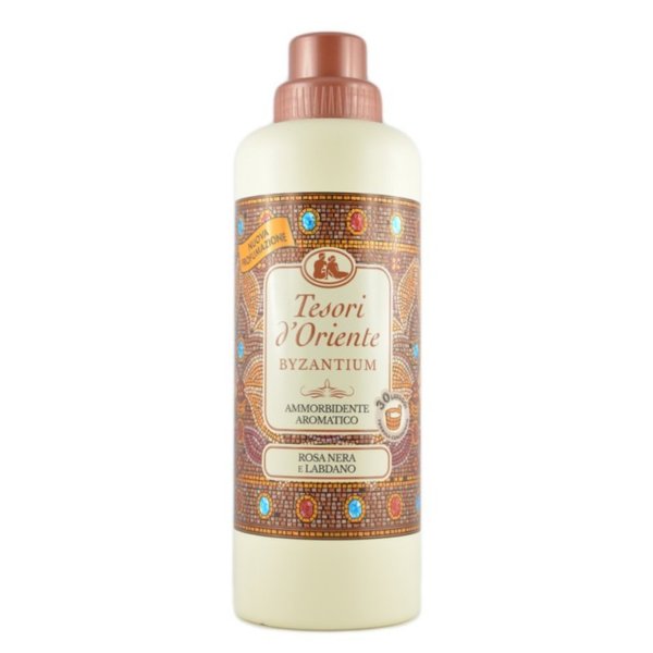 Tesori d'Oriente: Fabric Softener - "Byzantium" Black Rose and Labdanum 25.36 Fluid Ounces (750ml) Bottle
