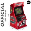 Thumbs Up Mini Arcade Racing Machine: Handheld Console with 30 Pre-Loaded 8-Bit Games, 2.4" LCD Screen, Steering Wheel, Gear Stick, Control Buttons, Games Console