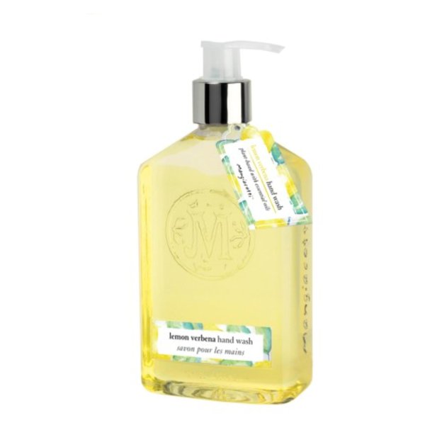 Mangiacotti Liquid Hand Soap Naturally Plant Based Hand-Wash with Vitamin E and Fragrant Essential Oils,12-Ounce, Lemon Verbena
