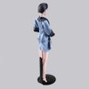 UCanaan 10 Pcs Doll Stand - Action Figure Stands with Expandable Waist Wire for 8"-14" Dolls Suitable for 1/6 Dolls Accessories-Black