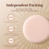 MOHOPE 8Pcs Air Cushion Makeup Sponges for Foundation with Portable Box | Latex-Free Blending Sponge for Liquid, Cream, Foundation and Powder | Teardrop Powder Puff | Pink