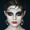 Face Eye Tattoo Stickers Eyeline Eye Shadow Temporary Tattoo Stickers for Women Men Face Eye Makeup Halloween Decals Party Supplies