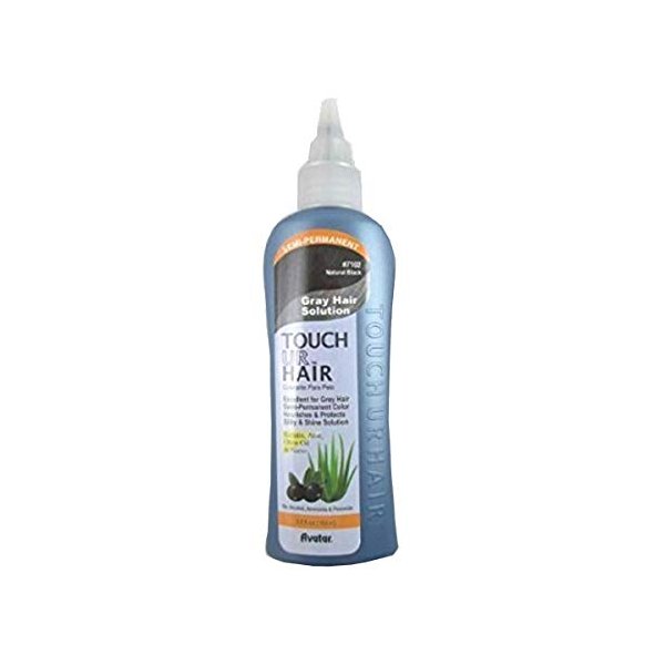 Avatar Touch UR Grey Hair Color, 7104, Dark Brown, 3.5 oz
