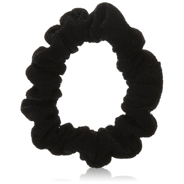 Scunci Effortless Beauty Mini Slinky Black Twisters, 6 Count