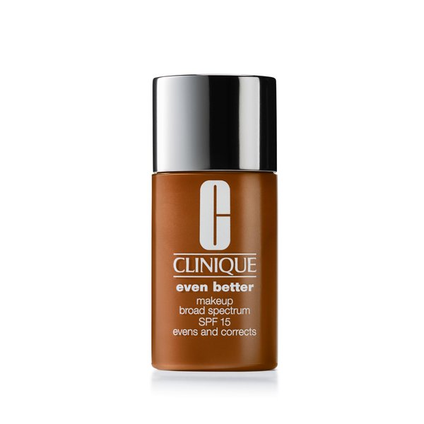 Clinique Even Better Makeup Medium Coverage Foundation Broad Spectrum SPF 15 | Evens Skin Tone + Reduces Dark Circles, Pecan