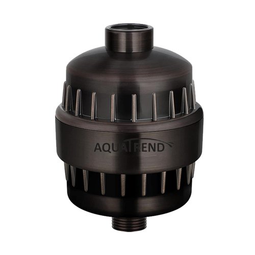 Aquatrend Shower Filter, 15 Stage Shower Head Filter for Hard Water, High Output Vitamin C Water Softener for Removing Chlorine and Fluoride, Improves the Condition of Your Skin, Hair and Nails