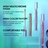 Wismee Chameleon Liquid Eyeshadow, Duochrome Metallic Eyeshadow, Long-lasting Intense Color Shifting Eyeshadow, Smooth Highly Pigment Eyeshadow, 3