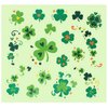 340 Pcs Shamrock Glitter Body Jewelry Stickers St. Patrick's Day Accessories Glitter Face Stickers Glittered Three Leaf Body Clover Stickers for Women Parade Party Favors Decoration