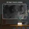 BOIFUN 5" Baby Monitor, 2K WiFi Baby Camera Via Screen and App Control, Temper& Humidity Sensor, Night Vision, 2-Way Talk, Cry& Motion Detection, Free Smart Phone App, Works with iOS, Android(Baby6T)