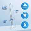 Replacement Heads for Waterpik, Water Flosser Replacement Tips for Waterpik (6 Classic Jet Tips)