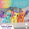 Skoolzy Alpha Tracks Unicorn Toys for Girls Age 4-6, Alphabet Learning Toys, ABC Toys for Kids Ages 3-5, Animal Puzzle Games. Fairy Lovers Letters Matching Montessori Toy for Girls, 41 Pc Gift