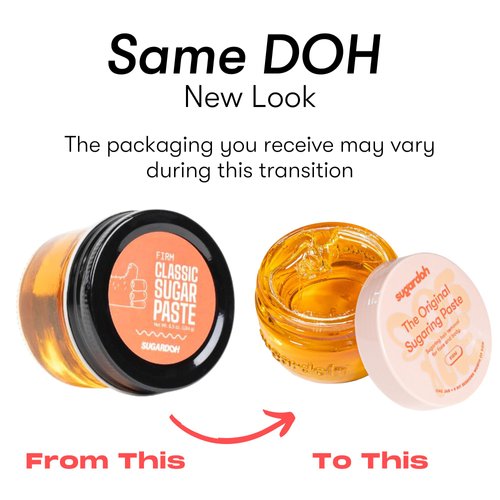 Sugardoh Sugar Waxing Kit For Women TikTok Trend Items, Sugaring Hair Removal w/Firm Sugaring Paste At Home Hair Remover For Women & Men for Armpits, Bikini/Brazilian, Tik Tok Must Haves 2022