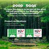 The Original Poop Bags® OK Compost Certified Compostable Dog Waste Bags - Supports Jane Goodall Institute - You Buy, We Donate - Dog Bags For Poop, Doggy Poop Bags Refills, Unscented
