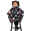Kids Size Pug Barber Cape For Hair Cutting at Home or Professional Salon, Barber Shop Hair Cutting Cape Adjustable Neck with Plastic Snaps, Big Girl