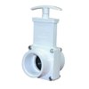 Valterra 6101 PVC Gate Valve, White, 1-1/2" Slip
