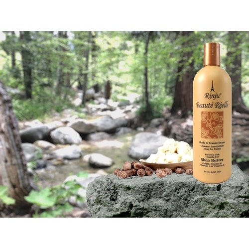 Rinju Beaute Reelle Hand and Body Lotion with Shea Butter, 1pk
