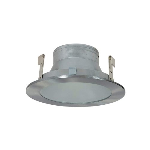 Nora Lighting NL-426N Frosted Flat Lens With Natural Metal Trim