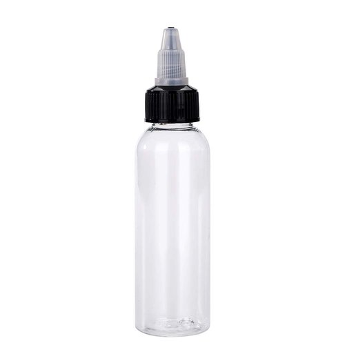 new star tattoo 60ml Empty Tattoo Ink Bottles, 12pcs 2oz Tattoo Twist Cap Plastic Clear Transparent Tattoo Pigment Container Tattoo Accessories Twist Top Bottle 2oz,60ml Tattoo Squeeze Bottles