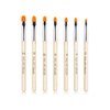 Aoshang 7Pcs Uv Gel Nail Brush, Poly Extension Gel Brush, Nail Art Tips Builder Brush Nail Painting Brush Pen Set(No.2/4/6/8/10/12/14)