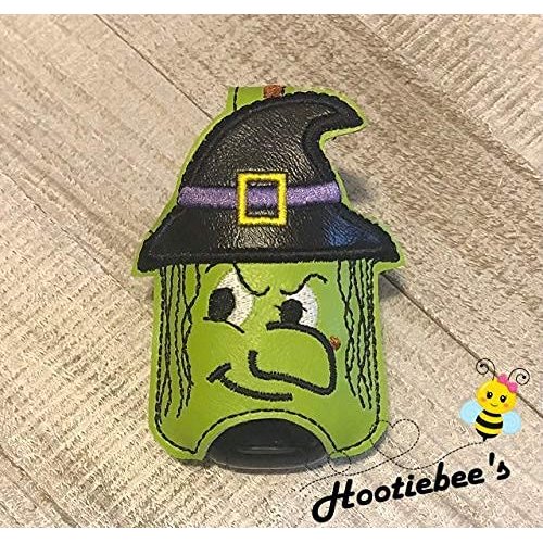 Halloween Witch Hand Sanitizer Holder And/Or Lip Balm Holder