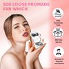 GLAMOREYELASH 500 Promade Volume Fans Loose Eyelash Extension, Handmade Individual Lashes Loose Fan 3D-16D, 0.03/0.05/0.07mm Thickness, C CC D Curl for Mink Lashes, 8-16mm Length (4D-0.07-CC, 15mm)