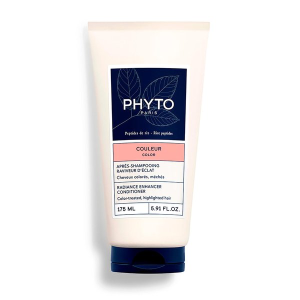 PHYTO PARIS COLOR Radiance Enhancer Conditioner, Vegan, Sulfate Free Conditioner For Color Treated Hair, Detangling, Moisturizing, Revives the Shine, 5.91 fl.oz.