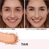 IT Cosmetics Celebration Foundation, Tan (W) - Full-Coverage, Anti-Aging Powder Foundation - Blurs Pores, Wrinkles & Imperfections - With Hydrolyzed Collagen & Hyaluronic Acid - 0.3 oz Compact