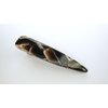 Generic Marbled effect multi-color alligator hair clip barrette (Primary color: Black/gray), 1 Count (Pack of 1)