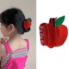 Back to School Hair Clips Red Hair Clips for Women Back to School Teacher Student Hair Accessories Gifts Cute Hair Clips Medium Strong Hold for Thick Thin Hair 1PCS