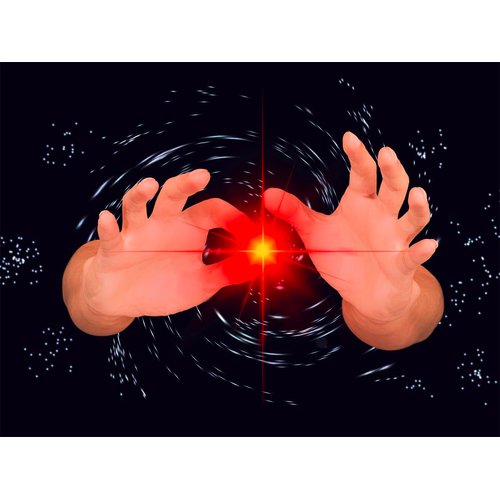 Fogilas 2 Pairs Red Ultra Bright Magic Finger Lights, Thumbs Lamp Lightup Magic, Thumbs Lights Closeup & Stage Magic Tricks