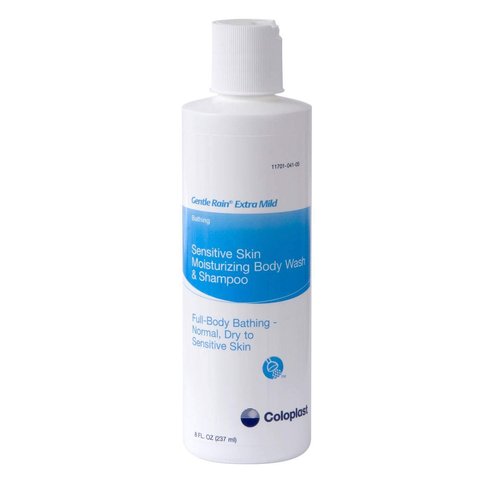 Shampoo and Body Wash Gentle Rain 8 oz. Bottle