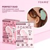 Foamie Natural Shampoo Bar Soap-Free, Paraben & Sulfate Free Solid Shampoo For Damaged Hair Hibiscus & Nettle Extract, Strengthens & Repair Frizzy Hair
