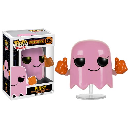 Funko POP Games: Pac-Man - Pinky Action Figure